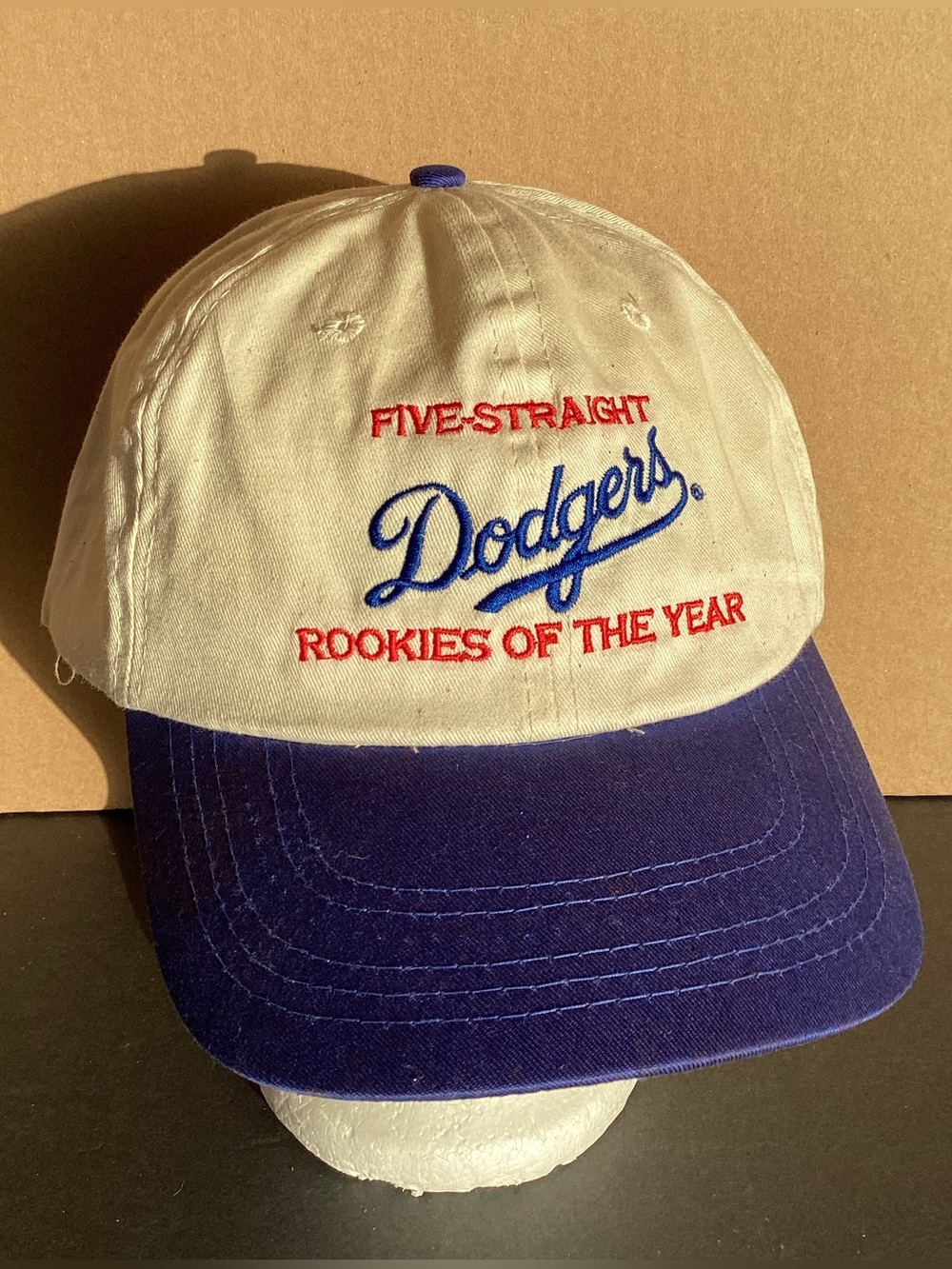 Vintage BD&A Los Angeles dodgers 5-Straight rookies of the year hat made in USA